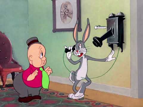 LOONEY TUNES | El conejo que llegó para quedarse (Bugs Bunny, Elmer Fudd) | 1942 | Redoblaje Latino
