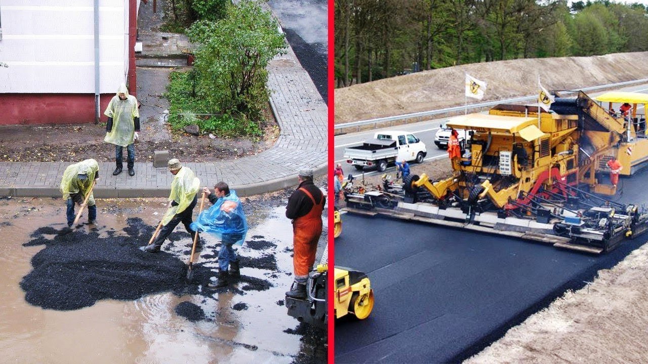 Almanya Da Yol Yapimi Ve Diger Ulkelerde Yol Yapimi