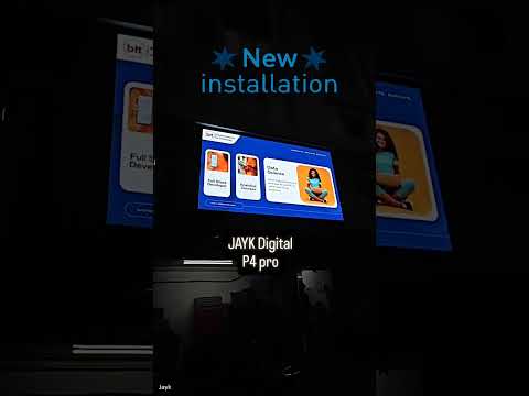 6 x 12.2ft video display screen