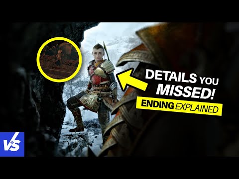 SECRETS YOU MISSED! God of War Ragnarok Ending explained (All Endgame Characters Included)