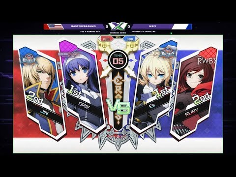 F@X 253 BB: CTB - MastercrashMD Vs. Mefi - BlazBlue: Cross Tag Battle Winners Semis