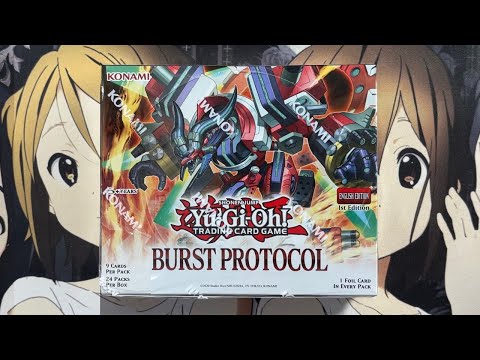 Opening My Burst Protocol Yugioh Booster Box TCG