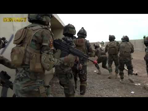Iraqi Ranger Battalion, which trains with K2c rifles.