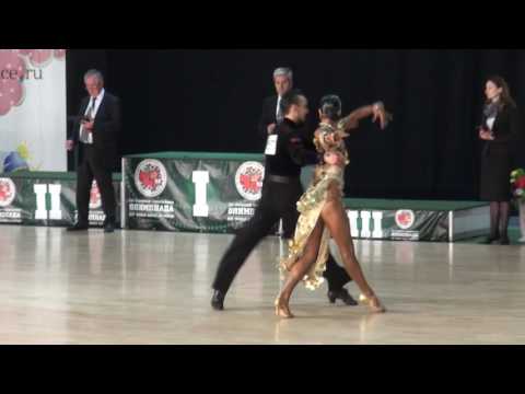 Vladislav Nikishin - Polina Golubeva Cha-Cha Walts Of Victory 2017 WDSF Int.Open Latin