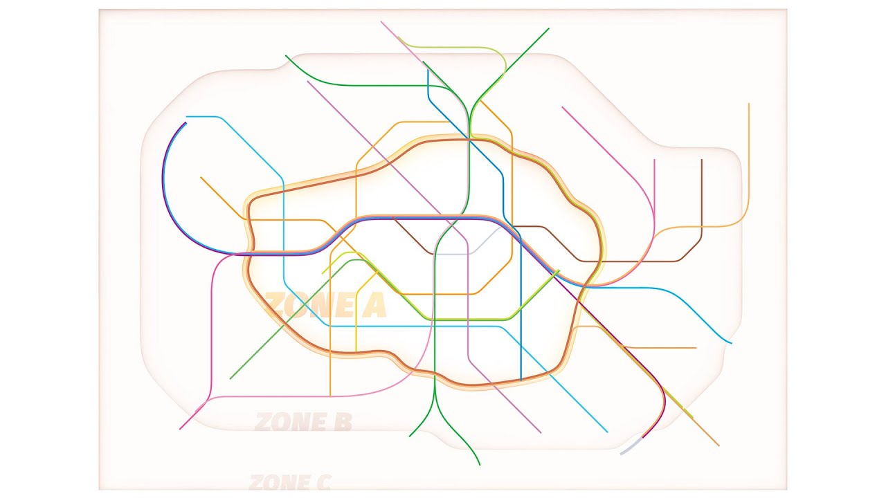 The new Berlin rapid transit route map