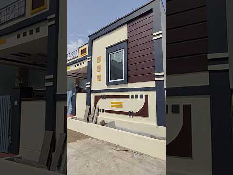 West Facing Elevation Design 👌✅ #elevation #design