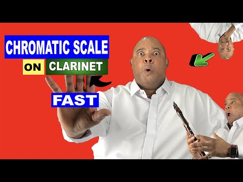 How to Play Chromatic Scale on Clarinet - Low E to 3rd Octave C