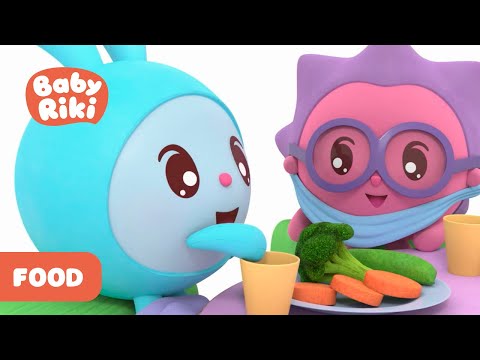 BabyRiki | Episodes about Food | Cartoons for Kids | 0+