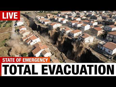 Sicily Landslide WORSE—Red Zone Already 500ft In, Geologists Say Another 1,000ft MUST Be Evacuated!