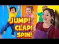 Baby Learning Action Words Jump Clap Spin First Words Movement With Miss Katie