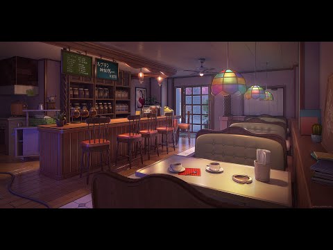 Persona 5 - Beneath The Mask - rain instrumental - w/thunderstorm (7:30:00)