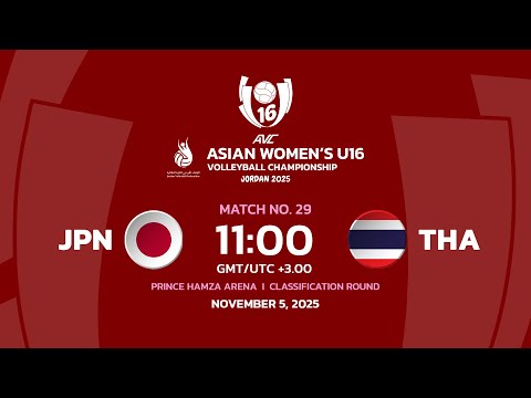 [ LIVE ] JPN VS THA I 2nd Asian Women's U16