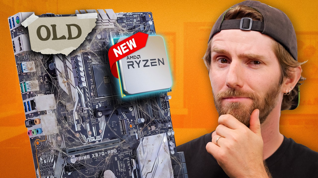 I put the NEWEST CPU in the OLDEST Motherboard