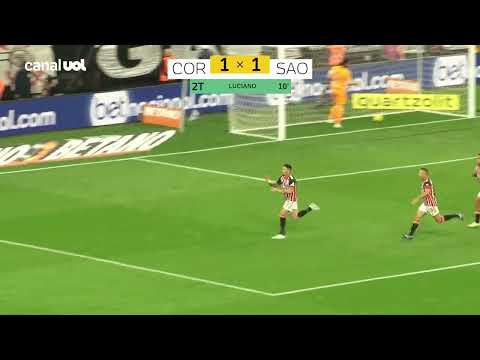 Corinthians 1 X 1 São Paulo _ GOOOLLLLLL LUCIANO!