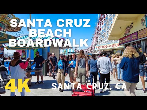 Santa Cruz Beach Boardwalk Walkthrough | Santa Cruz, CA