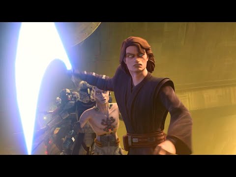 The Bad Batch Escape the Techno Union Tower [4K HDR] - Star Wars: The Clone Wars