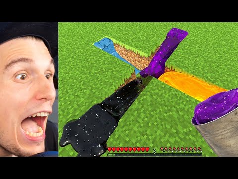Paluten REAGIERT auf ALLE MINECRAFT FLÜSSIGKEITEN MISCHEN! (Minecraft Memes)