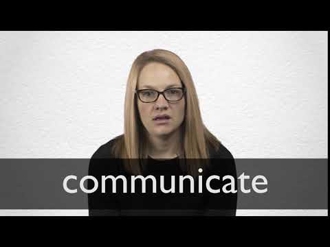COMMUNICATE Synonyms Collins - Hqdefault 