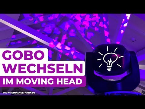 Moving Head Gobo wechseln | Cameo Auro Spot 200