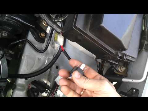 MSP Mazdaspeed Protege Morimoto H1 projector retrofit & H4 relay harness explanation