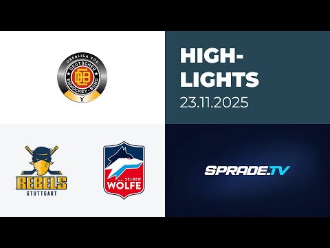 November 23, 2025 - Highlights - Stuttgart Rebels vs. Selber Wolves