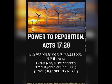 Power to Reposition (Secret series- 9th March 2023)