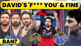 TIM DAVID NE KISKO BOLA F*** YOU, MI SE PURANA HISAAB & PENALTY