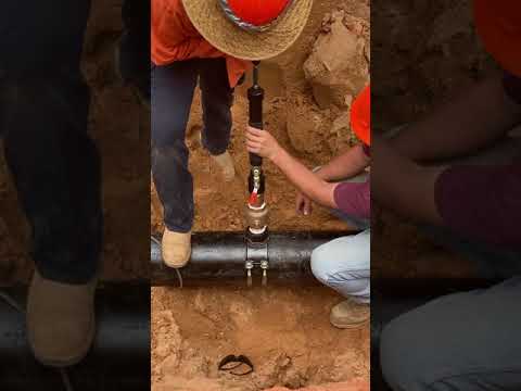 Wet tap