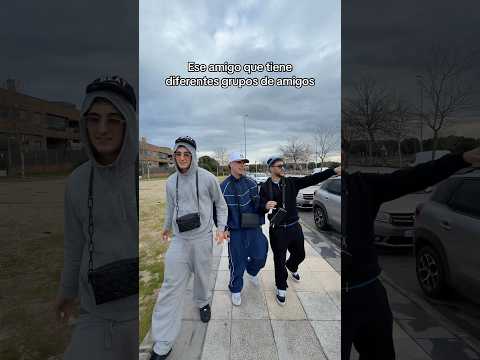 Ese amigo que tiene diferentes grupos de amigos😬 #humor #funil #shortsviral #comedia #viralvideo