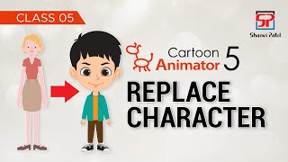 Cartoon Animator 5: Replace Character with PSD | Import PSD | 2D Animation| 2D Cartoon in Hindi