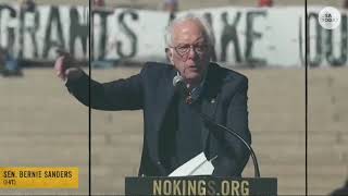 Full Bernie Sanders speech at No Kings protest blasts Donald Trump, Iran war and affordability