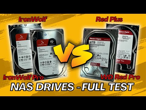 WD Red Plus and Red Pro vs Seagate IronWolf and IronWolf Pro - Full Performance, Noise, Power review