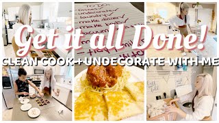 GET IT ALL DONE WITH ME! EXTREME CLEAN WITH ME COOK + LAUNDRY MOTIVATION!