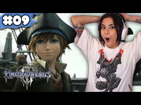 PIRATES + FINDING AQUA?! | Kingdom Hearts 3 - Part 9 (First Playthrough)