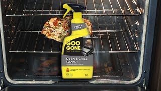 Clean Your Oven with Goo Gone Oven & Grill Cleaner