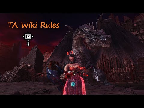 MHW:IB | Fatalis Hammer Solo TA Wiki Rules 10'53"10