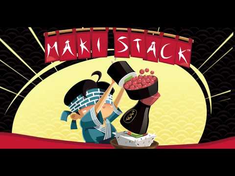 Jeu de société Maki Stack, empiler des sushis sans les faire tomber - Second Medium