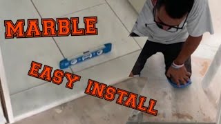 how to install a marble threshold  #doorway #diy #easy