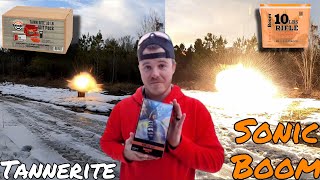 Which is better Tannerite vs. Sonic Boom - Day vs. Night