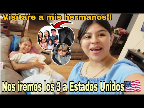 ME APROBARON LA VISA🤩HACIENDO MALETAS🥰VERE A MIS HERMANOS🤗@MaggieVlogss  @michelvlogs77 #pollit