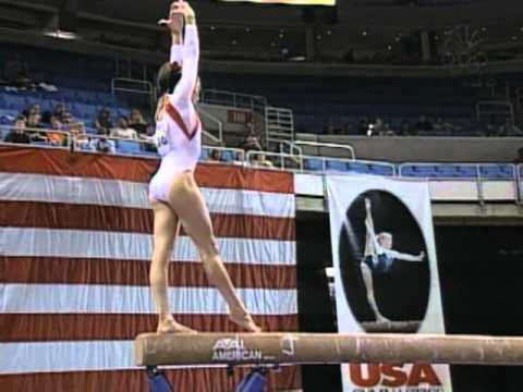 Nina Kim - Balance Beam - 2002 U.S. Gymnastics Championships - Women - Day 2