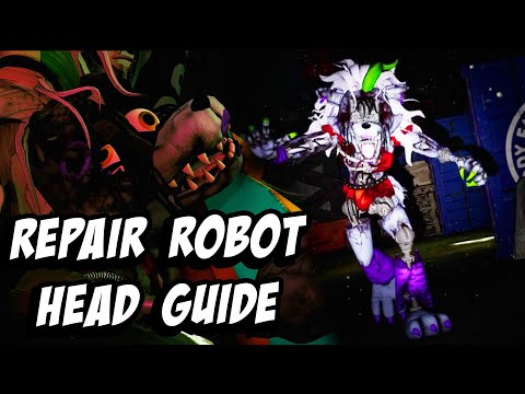 Repair Robot Head Mission Guide (decommission Roxy) | FNAF Security Breach Walkthrough Part 11