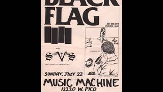 Black Flag - Live @ The Music Machine, Santa Monica, CA, 7/22/84