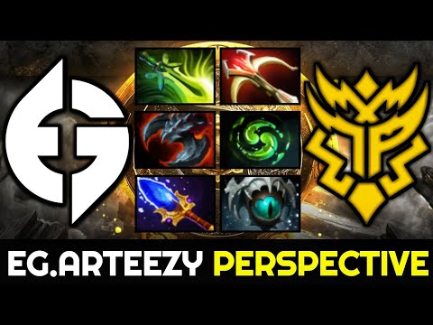 EG.ARTEEZY 9 Slotted Luna Player Perspective vs THUNDER PREDATOR (Game 2) — TI10 GROUP STAGE DAY 3