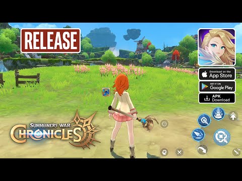 SUMMONERS WAR CHRONICLES Gameplay Android - MMORPG Release - YouTube