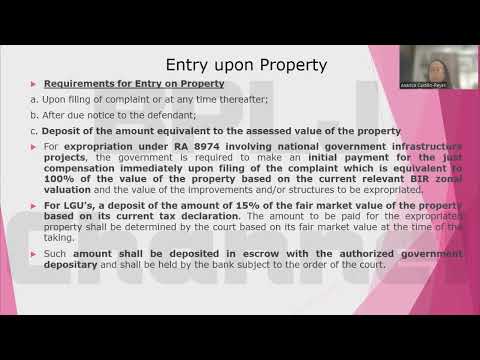 Special Civil Action - Expropriation