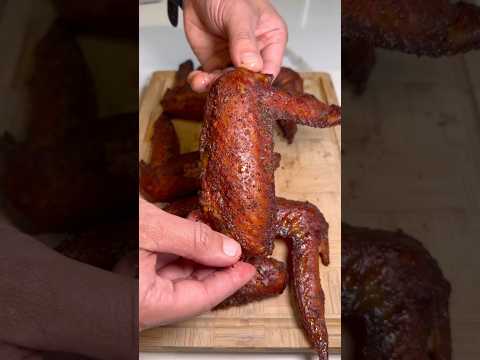 Sweet and Savory Smoked Turkey Wings