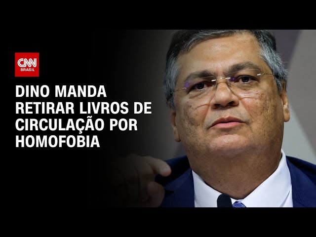 Dino manda retirar livros de circulação por homofobia | AGORA CNN