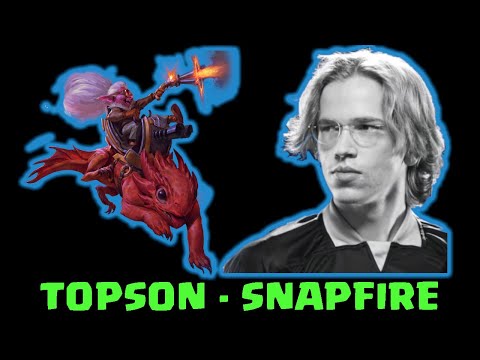 Topson - Snapfire | Dota 2 Gameplay