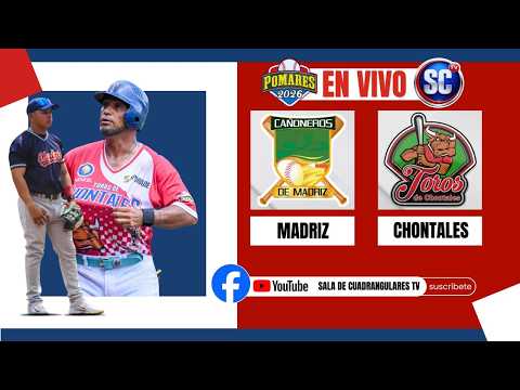 #ENVIVO || Cañoneros de Madriz 🆚️ Toros de Chontales (Juego 4) #Pomares2026